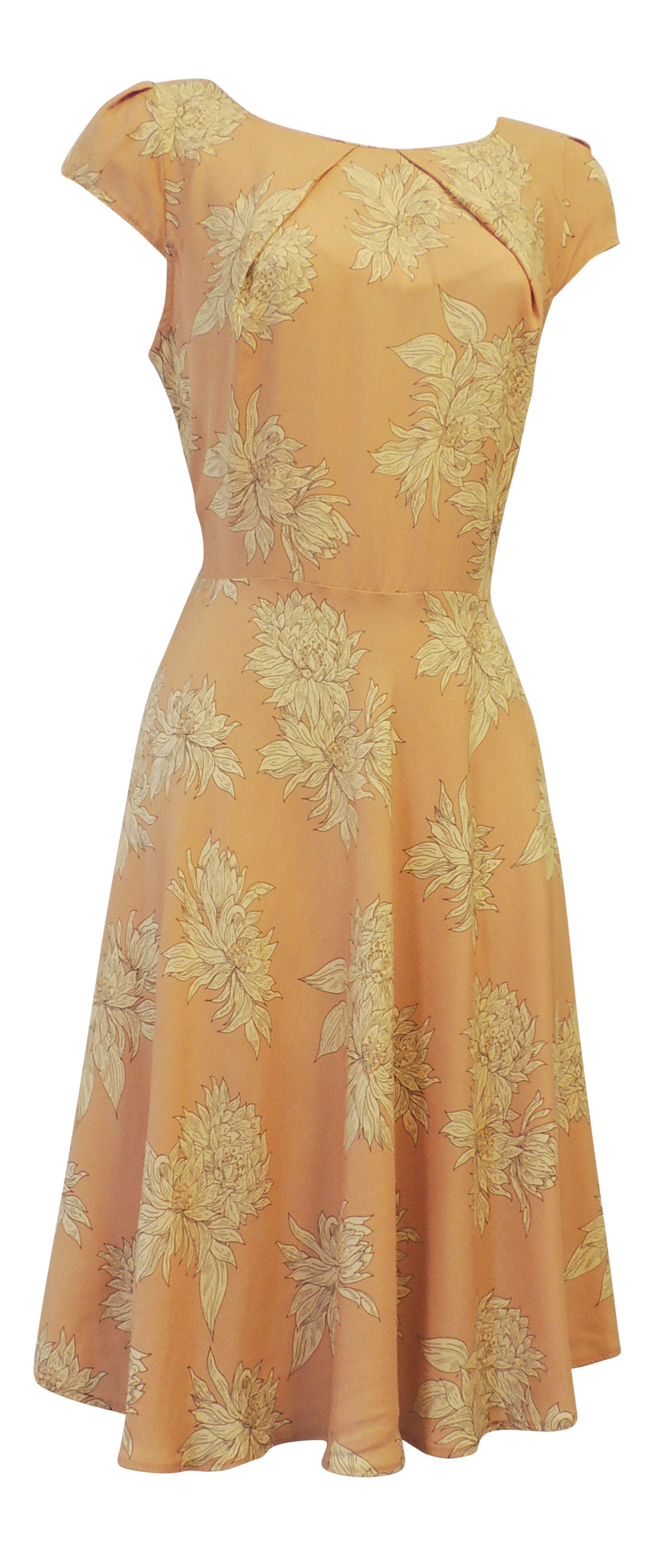 New Vintage Nostalgia 1930’s 1940’s WW2 Style Wartime Floral Pattern